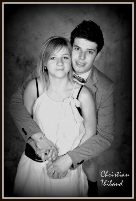 Portrait noir et blanc